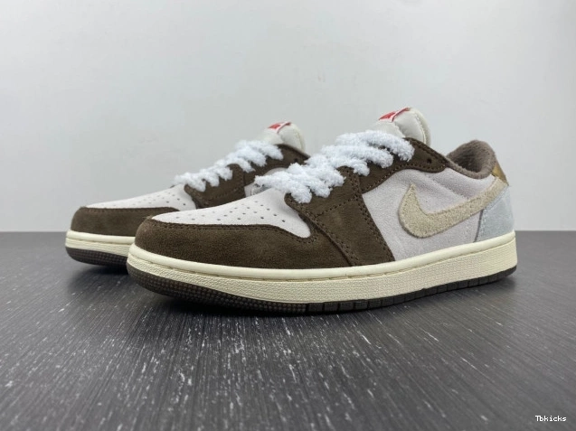 Reps TBK Retro OG Air the 1 Low Year Rabbit Jordan DV1312-200 of 0819